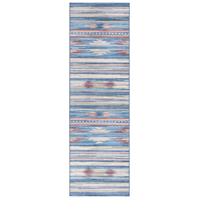 Klifton Performance Machine Washable Southwestern Rug, Runner 2'6" x 8'