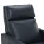 Fauteuil inclinable en cuir Richland avec style Mid-Century et sièges à ressorts ensachés confortables pour une détente ultime