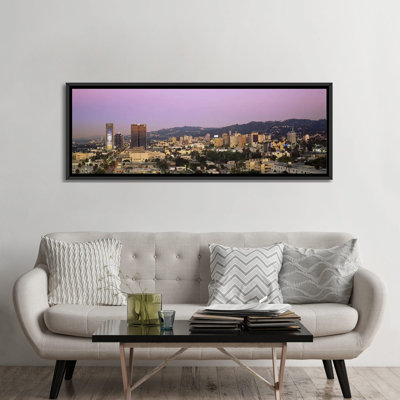 «Hollywood Hills Los Angeles, California», reproduction de photo sur toile