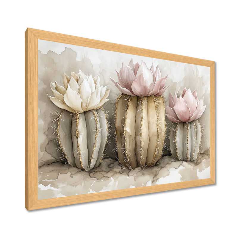 Smathering II - Botanical, art mural encadré, 16" H x 32" W, Cadre naturel