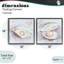 Ensemble de cadres flottants 2 pièces Aquatic Silent Opals, design par Melissa Wang-1535739207-1535739206