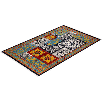 Suzani One-of-a-Kind 3' 3" X 5' 3" Hand Knotted Area Rug