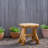 Minnick Solid Wood Accent Stool