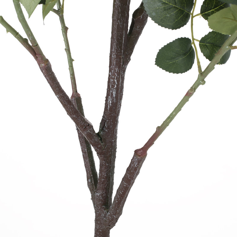 Faux Flowering Tree in Freestanding, 61" H x 5.75" W x 6.69" D