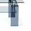 Table basse moderne à 2 niveaux en verre trempé avec tablette de rangement | Table centrale peu encombrante pour le salon et les petits espaces-1316558433
