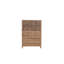 Commode 5 tiroirs en bois massif