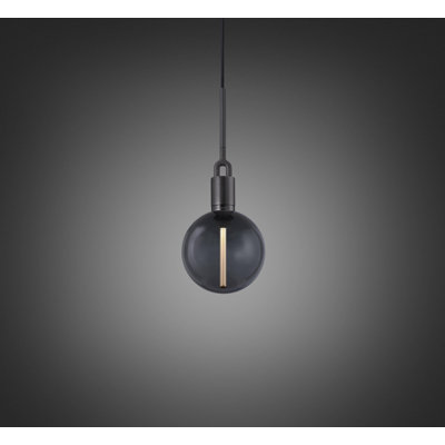 Luminaire suspendu fourche / globe / moyen
