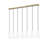 Belteau 5 Light Linear Chandelier-100157026-100157028