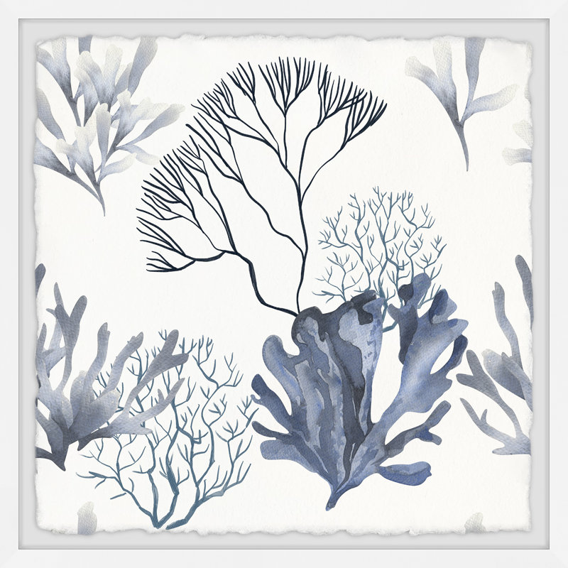 Wild Sea - Single Picture Frame Print, 81cm H x 81cm W x 3.81cm D