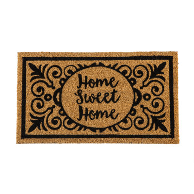 Maison de maison de 28 po x 16 po tapis de porte extérieur antidérapant Copas
