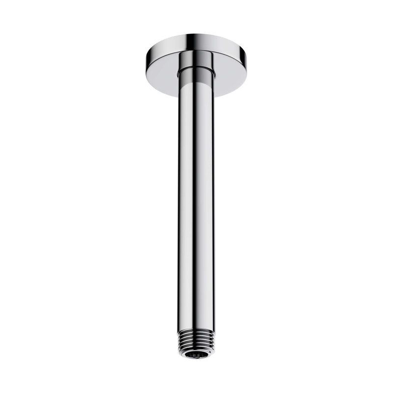 Circular 8" Ceiling Mounted Shower Arm, Chrome