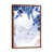 Classic Brown Wood Floater Framed
