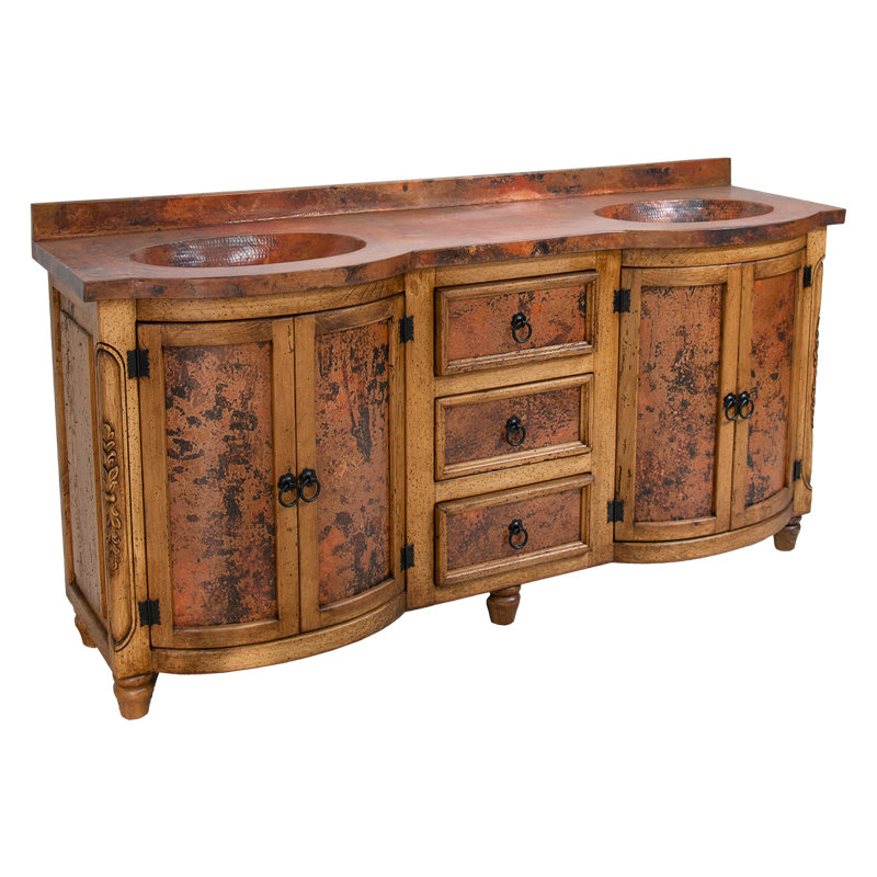 Hacienda Double Copper Vanity