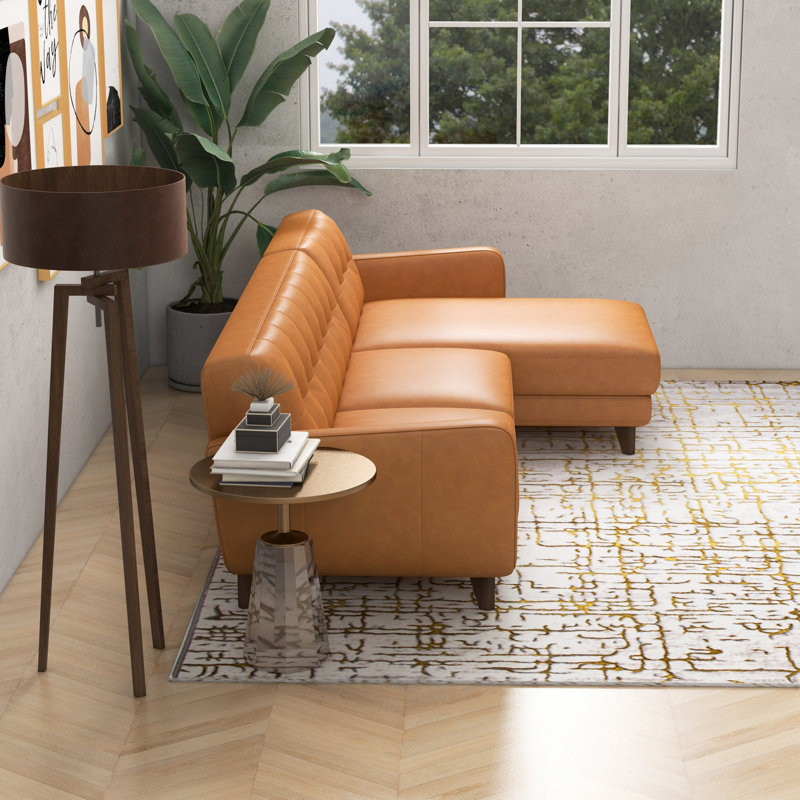 Santiago Upholstered L-Shaped Sectional, Right Hand Facing