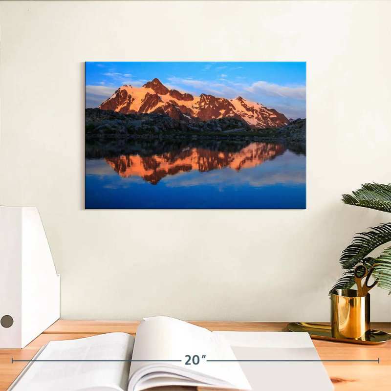 Alvord Mt. Shuksan Sunshine Glow, H 8 po x l 12 po