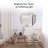 Adrihanna Round Wall Mirror With Frame,-765107637-792786761