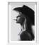 Desert Cowgirl Shadowbox Fashion Print by Oliver Gal, Black Frame, 10 x 15-386144170-386144174