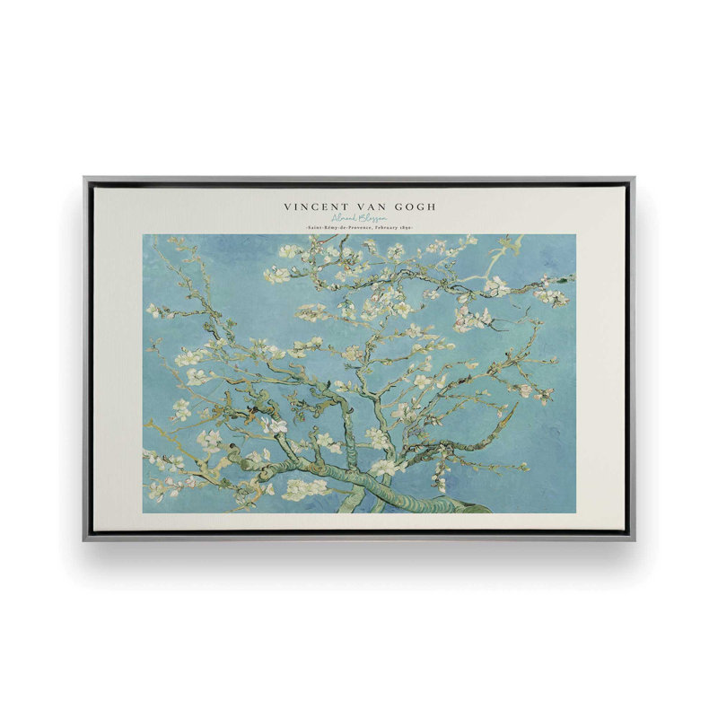 Van Gogh's Ammond Blossom v2, H 20,75 po x l 30,75 po, Chrome poli