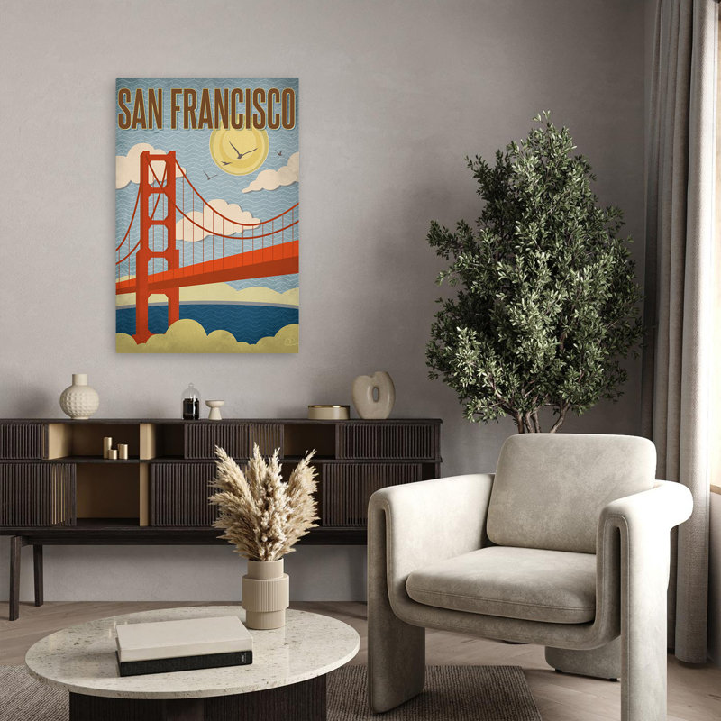 San Francisco, pont Golden Gate, H 36 po x l 24 po