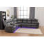 Canapé modulaire inclinable l 100 po Ronae-1639517708