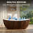 67" Solid Surface Freestanding Bathtub