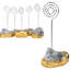 Gemstone Place Card Holders Geode Stones Table Number Holders Blue Celestite Crystal Quartz, Set Of 12