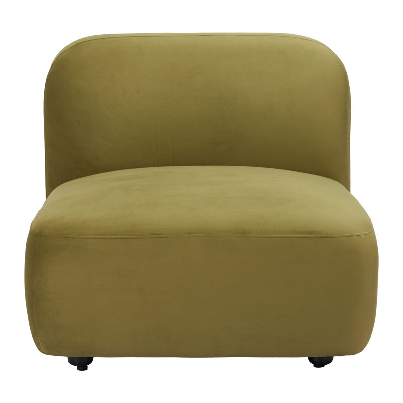 Chaise longue capitonnée Biak CAL117