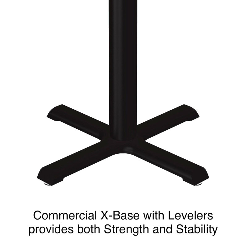 X for Breakroom and Cafe Tables Base