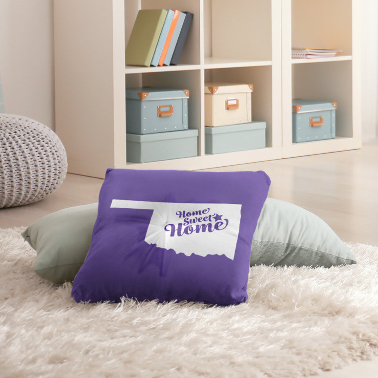 Sweet Home Tufted Floor Pillow
