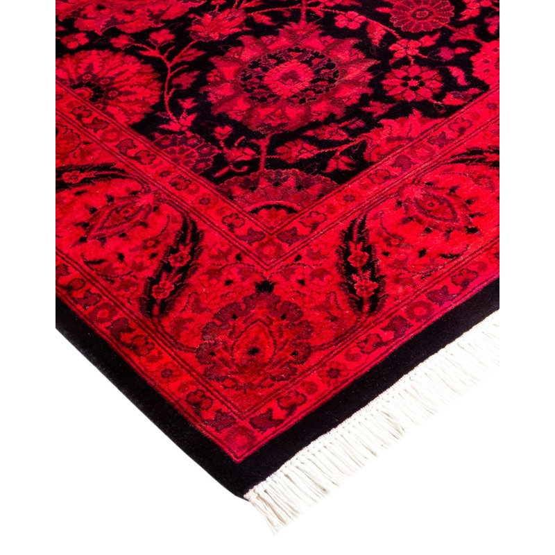 Fine Vibrance One-of-a-Kind 3' 1" X 10' 9" Hand Knotted Area Rug