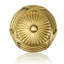 HYDE PARK KNOB/ FLARED SHANK; FLORENTINE GOLD FINISH