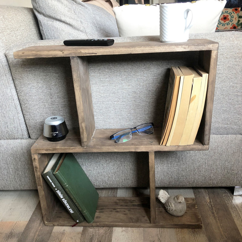 Table de bout avec tablette de rangement Thurros