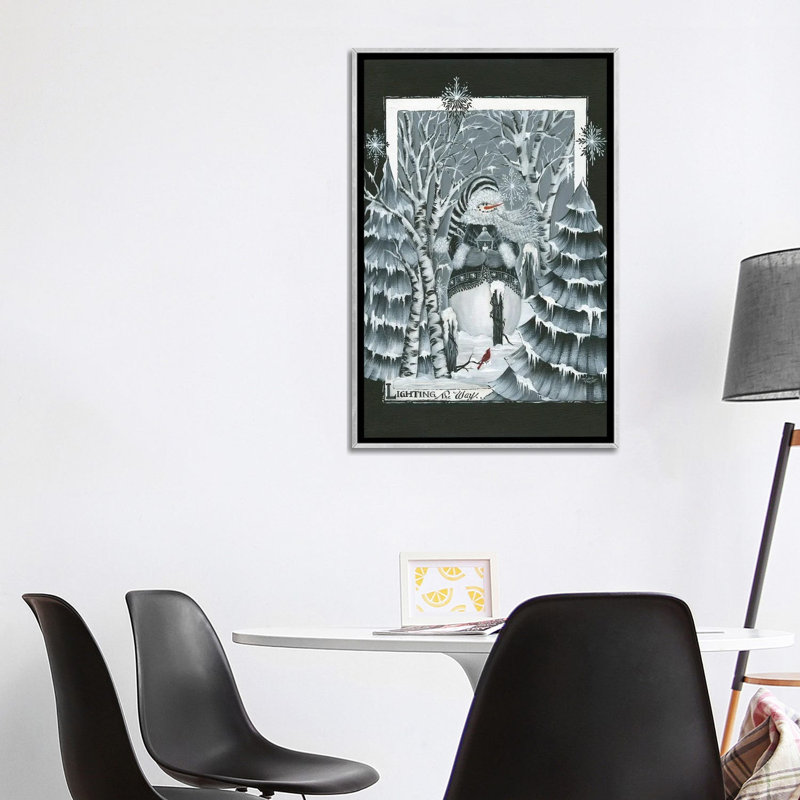 «Lighting the Way», reproduction d'art sur toile encadrée, H 40 po x l 26 po, Impression encadrée sans passe-partout