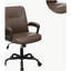 Chaise de bureau réglable en hauteur à roulettes-1978718148