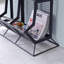 135cm H x 82cm W Metal Bookcase
