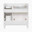 [Cabinet seulement] Meuble-lavabo moderne blanc de 36 po (lavabo non inclus)