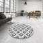 Tapis gris tissé à la machine-770195662