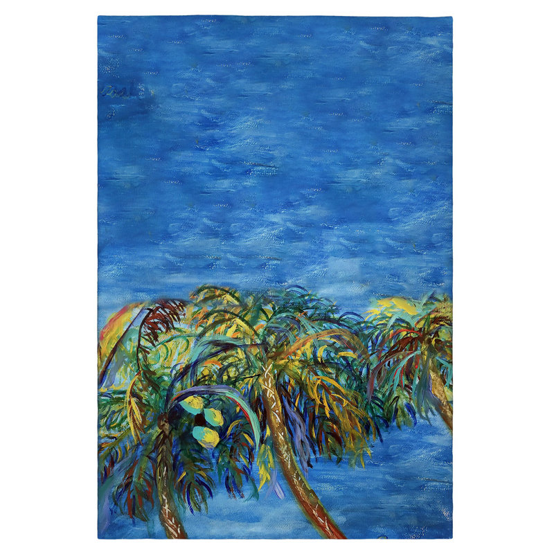 Serviette d'invité Midnight Palms