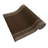 Indoor / Outdoor Custom Size Heavy Duty Runner Rug Solid Bordered Brown With Slip Resistant Latex Backing Customize By Feet With 26", 30" Or 36" Width Option-73823506