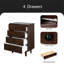 Commode 4 tiroirs Jaired
