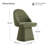 Lomena Swivel Fabric Upholstered Dining Chair-863889465