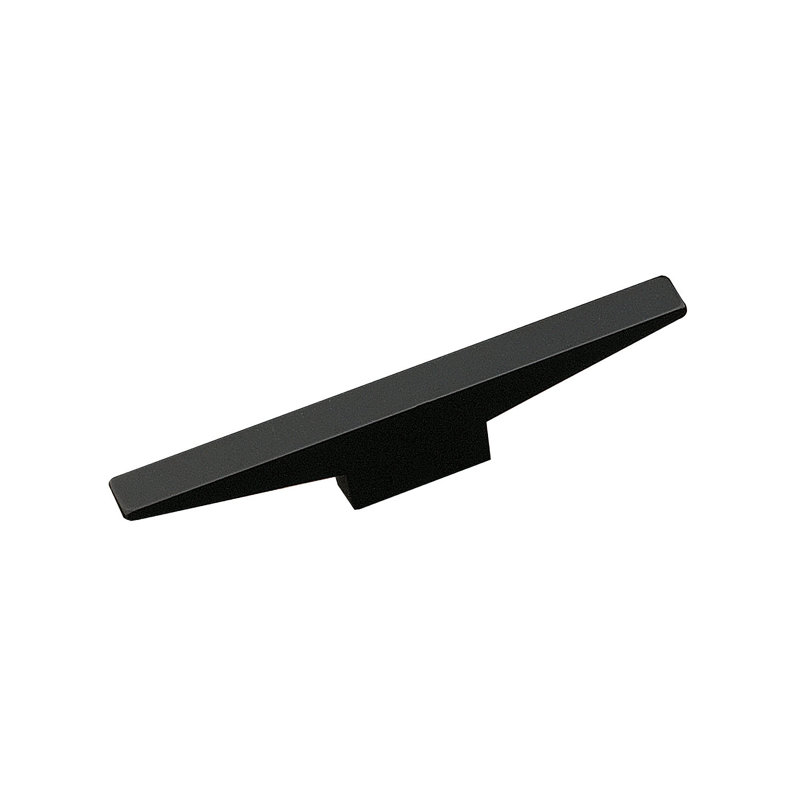 Contemporary Metal Pull  5/8"  Center to Center Arch Pull, Matte Black