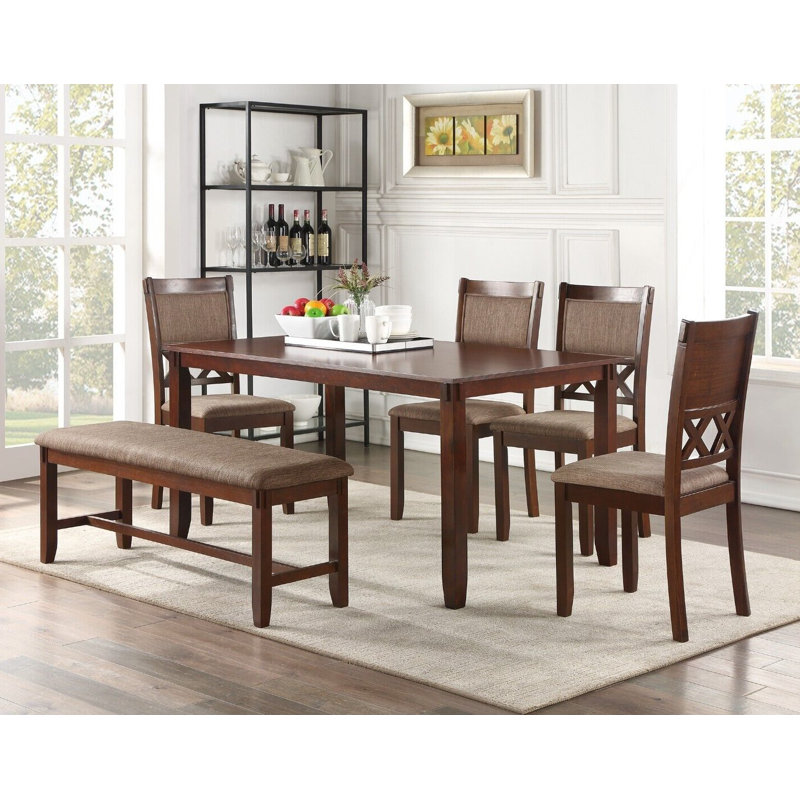 Ensemble repas pour 6 personnes Bayridge, Brun, Brun