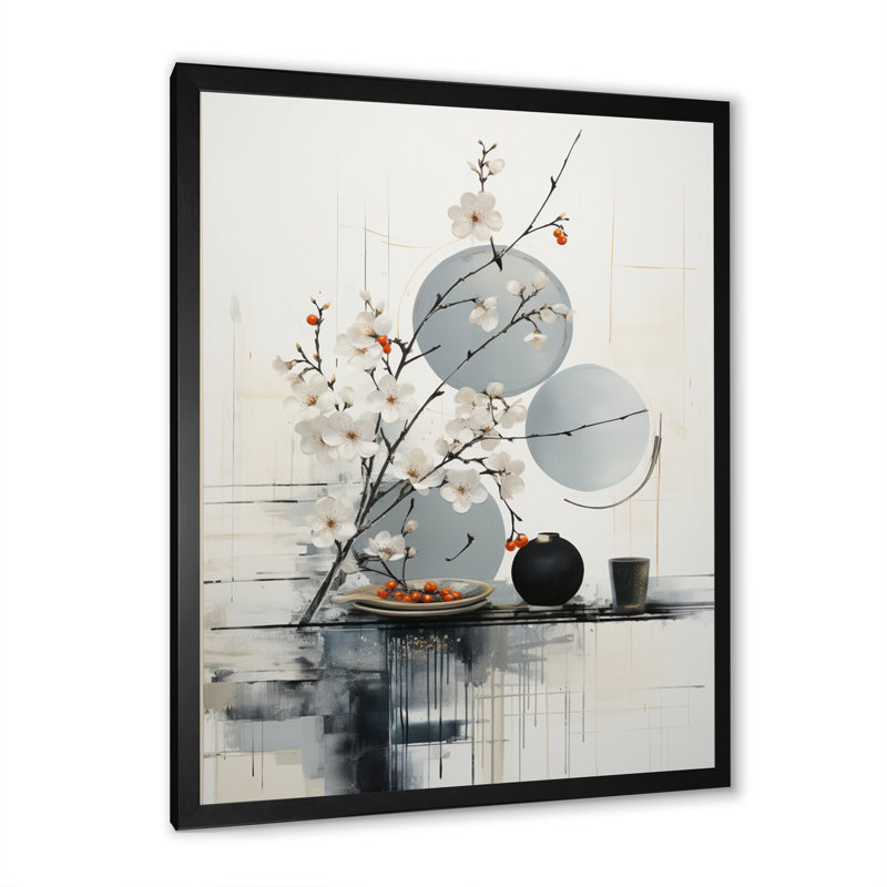 Blainey Asian Art Classics Sumi II, Cadre photo noir, H 44 po x l 34 po x P 1,5 po