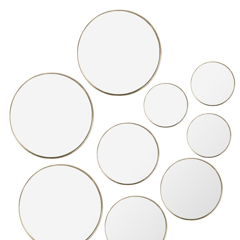 Ensemble de miroirs 9 pièces