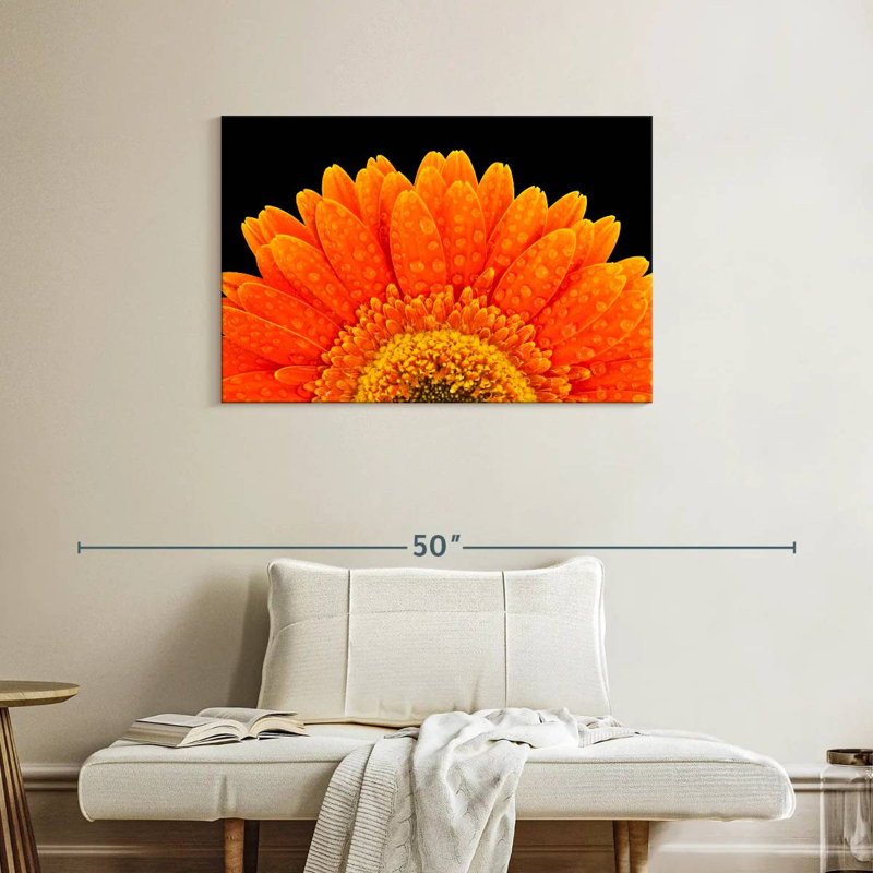 Harnek Gerbera Flower Dewdrops, 24" H x 36" W