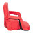 Extra Wide Lightweight Reclining Stadium Chair with Padded Back & Seat and Backpack Straps-2049087302
