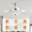 Athen 42'' Ceiling Fan with Light Kit-2102191706