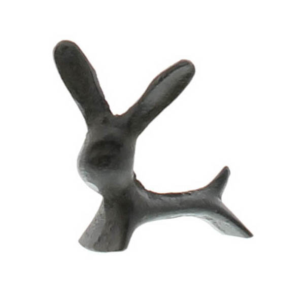 Figurine lapin en fonte Mizell