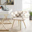 Chaise d'appoint moderne en velours Modern-356424050